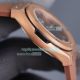 Copy Hublot Classic Fusion Ladies Watch Rose Gold Brown Dial Brown Rubber Strap 36MM (5)_th.jpg